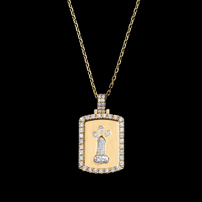 The Ball-er Money Shot Dog Tag